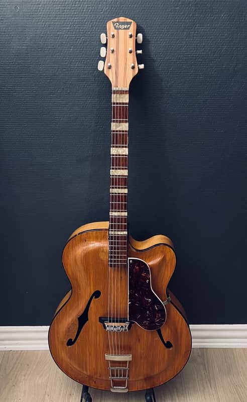 Roger Junior GA Archtop – Natural – c.1956 – Rossmeisl, Mittenwald