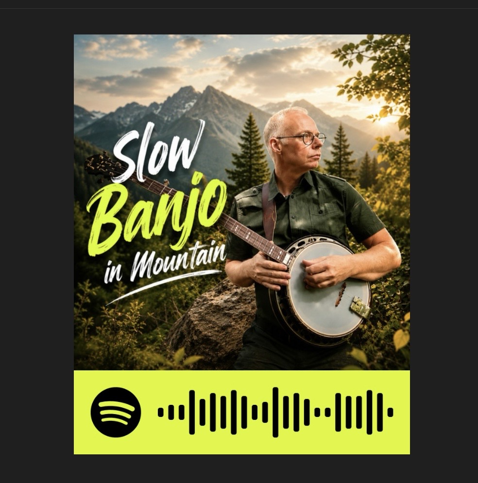 Slow Banjo in Mountain – New Relaxing Banjo Music by Sleeping Joe – image 1